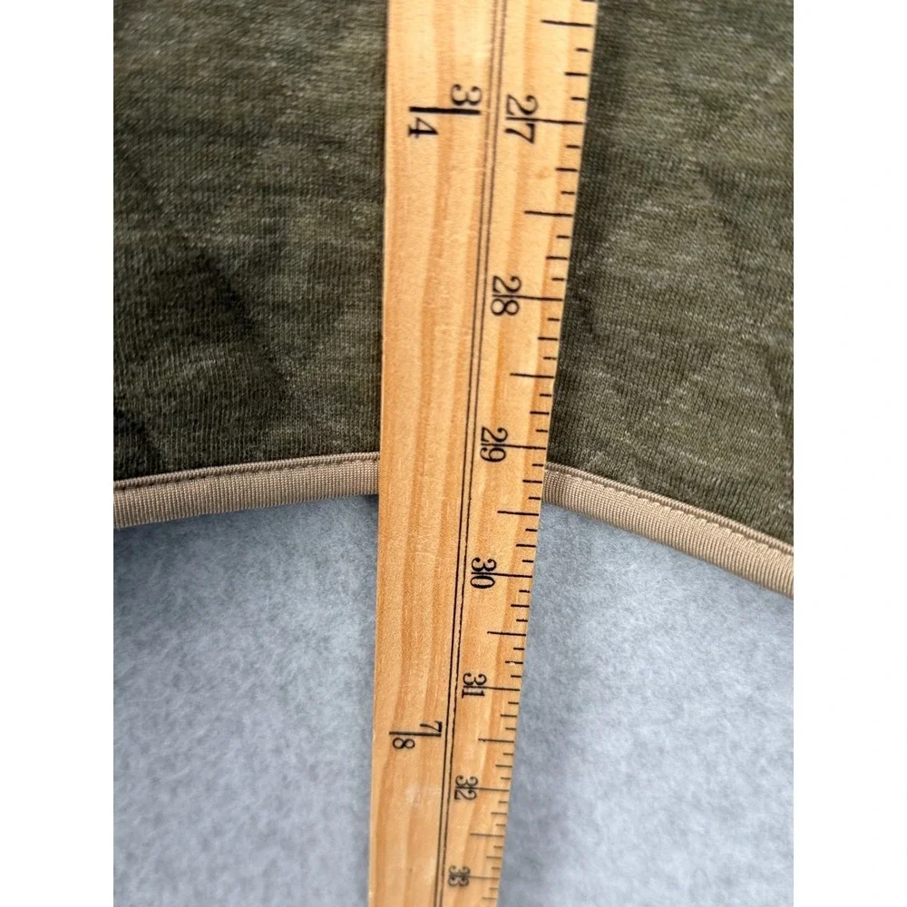 Magellan Outdoors Campfire Quilted Henley Pullover Olive Night Mens S - Picture 16 of 16